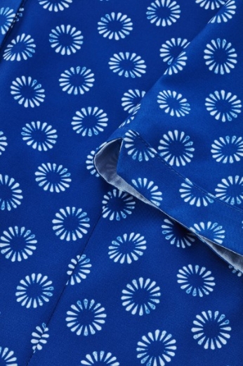 Picture of Bizcare Ladies Daisy Print Tunic Short Sleeve